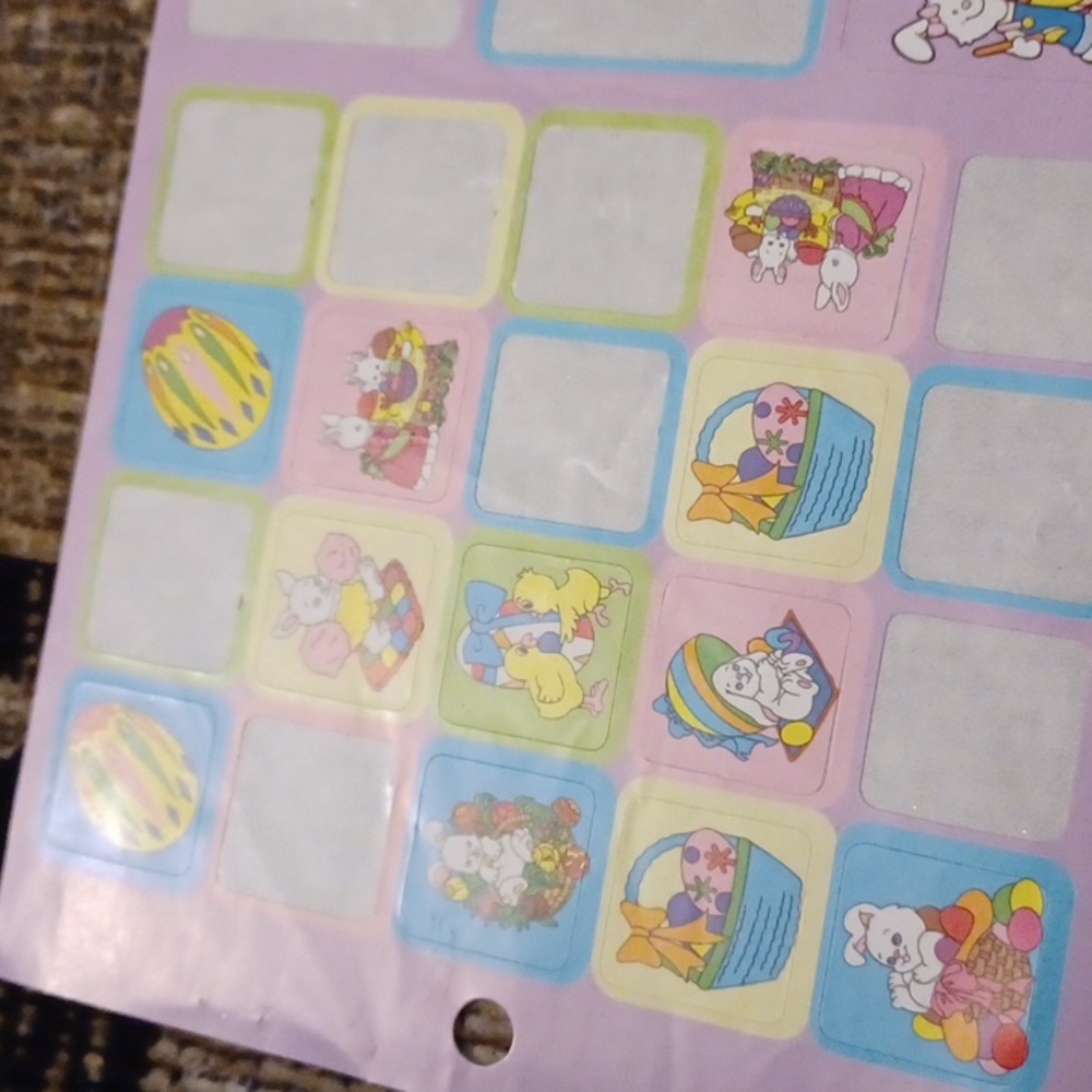 Free Add-on Colorful Easter Sticker Sheets - Picture 7 of 7